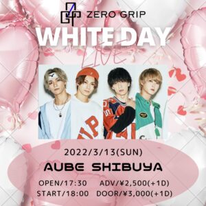 WHITE DAY LIVE @ aube shibuya